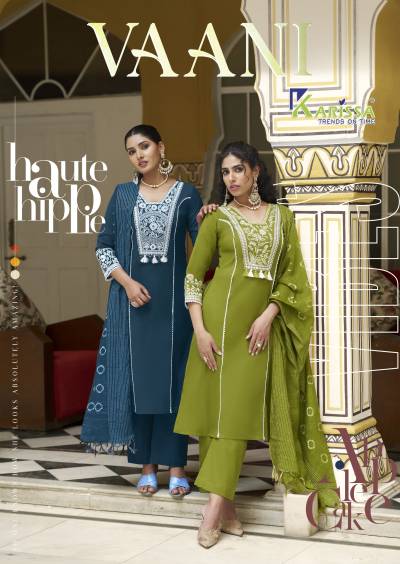 VAANI BY KARISSA DESIGNER LINEN SALWAR SUIT WHOLESALER IN INDIA